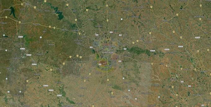 Hyderabad Air Funnel Zones