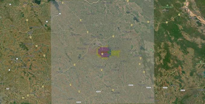 Warangal Air Funnel Zones