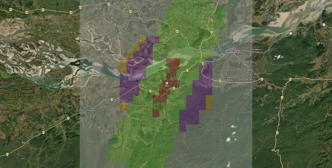 Guwahati Air Funnel Zones