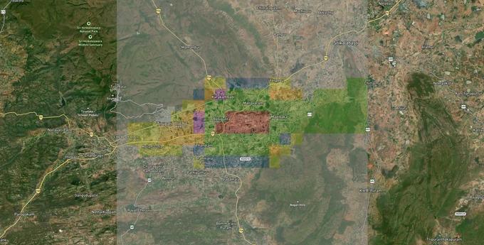 Tirupati Air Funnel Zones