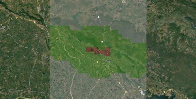 Raigarh Air Funnel Zones